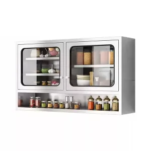 Stainless steel 700 high door hanging cabinets