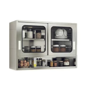 Stainless steel 700 high door hanging cabinets