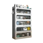 stainless steel 1760 high tipping bucket side cabinet