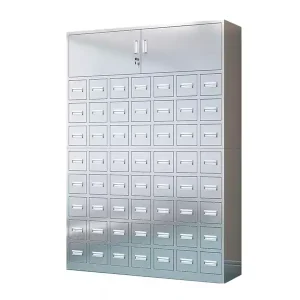 Stainless steel traditional Chinese medicine cabinet