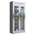 Stainless steel convenience cabinet