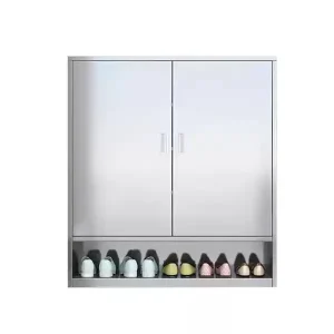 stainless steel home shoe cabinet