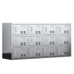 Stainless steel shoe cabinet with door