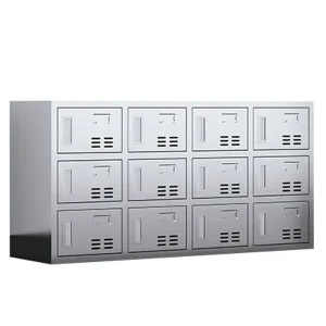 Stainless steel shoe cabinet with door