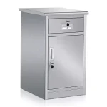 stainless steel bedside table