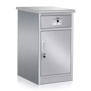 stainless steel bedside table