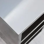 Stainless steel doorless shoe cabinet