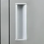 Stainless steel shoe cabinet with door