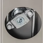 Stainless steel doorless water cup cabinet