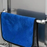 Stainless steel single door cleaning cabinet