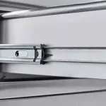 stainless steel bedside table