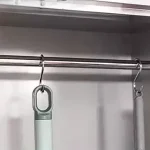 Stainless steel four-grid cleaning cabinet