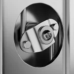 Stainless steel glass file cabinet