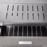Stainless steel four-grid cleaning cabinet