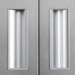 Stainless steel doorless water cup cabinet