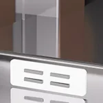 Stainless steel 700 high door hanging cabinets