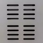 Stainless steel four-grid cleaning cabinet
