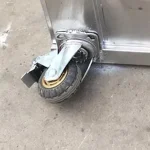Stainless steel fire sandbox